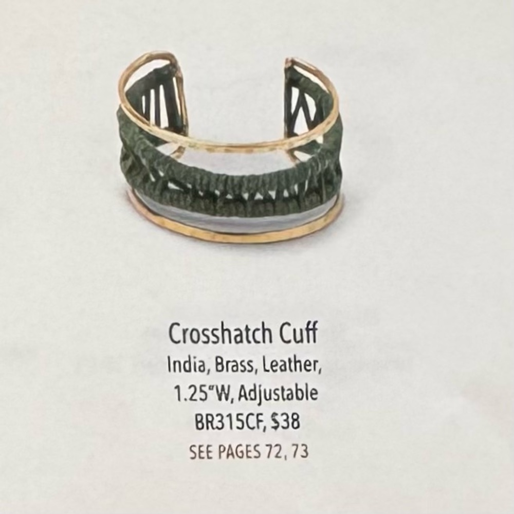 Noonday Collection Crosshatch Cuff - Picture 3 of 3